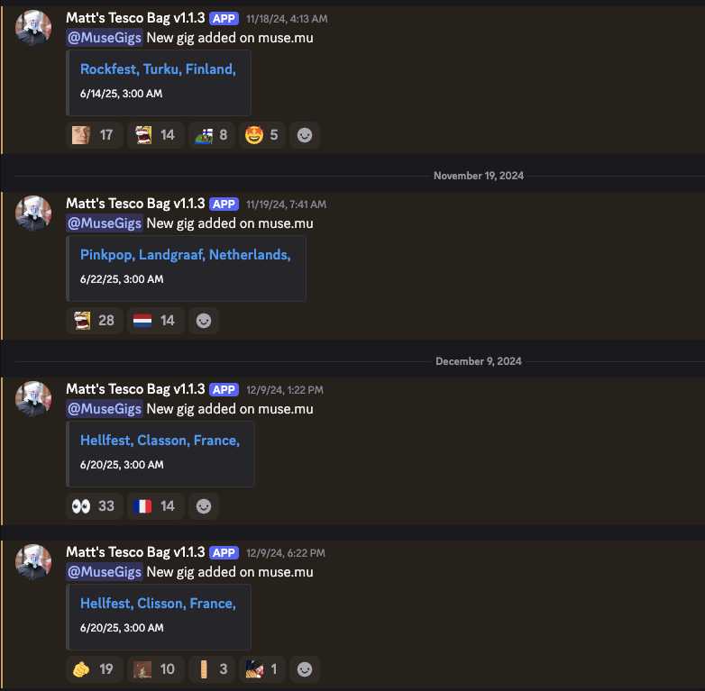 Muse Discord Updates Bot - Image 2